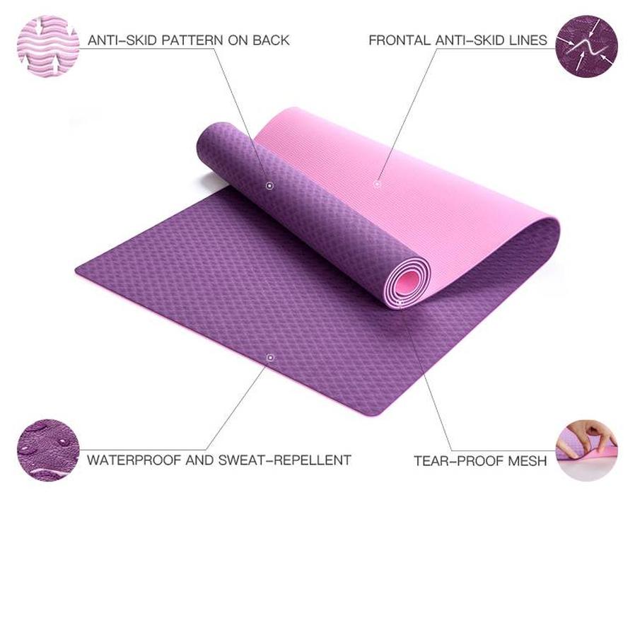 HKM-741139 Tasteless Antiskid Yoga Dance Mat for Ultimate Comfort and Stability