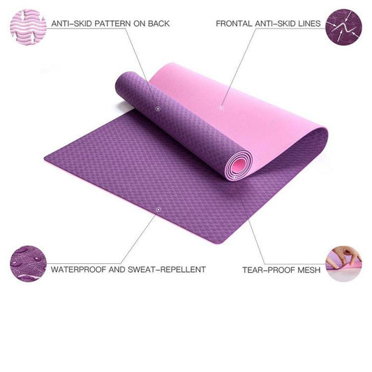 HKM-741139 Tasteless Antiskid Yoga Dance Mat for Ultimate Comfort and Stability