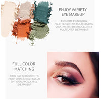 HKM-080211 Sunset Floating Eyeshadow Palette - Versatile Colors for Stunning Looks