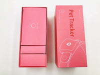 HKM-098643 Smart Pet Location Tracker Collar with GPS ¨C Pink Fabric Design, Includes Charger and Carrier
