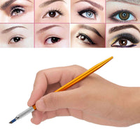 HKM-612755 Golden Practice Leather Eyebrow Tattoo Suit - Small Pointed Design WMTZ0092_01 & WMTZ0092_02