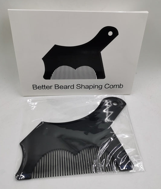 HKM-185107 Beard Styling Comb with Ruler – Compact Dimensions, Multiple Color Options
