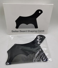 HKM-185107 Beard Styling Comb with Ruler – Compact Dimensions, Multiple Color Options