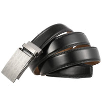 HKM-034579 Automatic Non-Porous Anti-Pull Buckle Belt for Men - Model LY33-2221-2