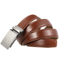 HKM-034579 Automatic Non-Porous Anti-Pull Buckle Belt for Men - Model LY33-2221-2
