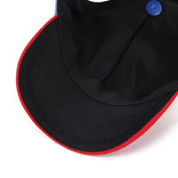 HKM-687315 Bamboo Dragonfly Casual Baseball Cap for Dogs - Available in Red, Green, and Orange