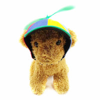 HKM-687315 Bamboo Dragonfly Casual Baseball Cap for Dogs - Available in Red, Green, and Orange