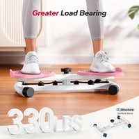 HKM-591955 Core Abdominal Trainer with Foot Massage Function, Noise-Free Home Gym Equipment for Effective Weight Loss
