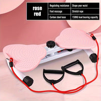 HKM-591955 Core Abdominal Trainer with Foot Massage Function, Noise-Free Home Gym Equipment for Effective Weight Loss