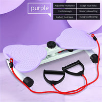 HKM-591955 Core Abdominal Trainer with Foot Massage Function, Noise-Free Home Gym Equipment for Effective Weight Loss