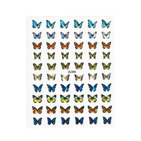 HKM-462483 Holographic Butterfly Nail Art Stickers for Creative Manicure Designs