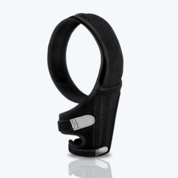 HKM-402387 Dog Rehabilitation Support Belt for Leg Injury Recovery - Black, XS to L Size, Polyester Material