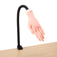 HKM-363027 Adjustable Nail Art Practice Hand with Movable Arm for Nail Techniques