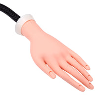 HKM-363027 Adjustable Nail Art Practice Hand with Movable Arm for Nail Techniques