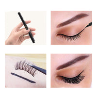 HKM-126483 3-in-1 Self-Adhesive Eyeliner Pen - Black, 10.28g, Convenient and Easy to Use