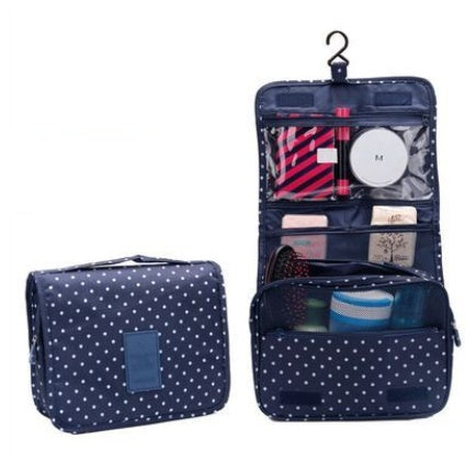 HKM-124691 Travel Cosmetic Wash Bag with Hanging Handle - Convenient and Stylish Storage Solution