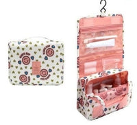 HKM-124691 Travel Cosmetic Wash Bag with Hanging Handle - Convenient and Stylish Storage Solution