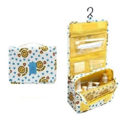 HKM-124691 Travel Cosmetic Wash Bag with Hanging Handle - Convenient and Stylish Storage Solution