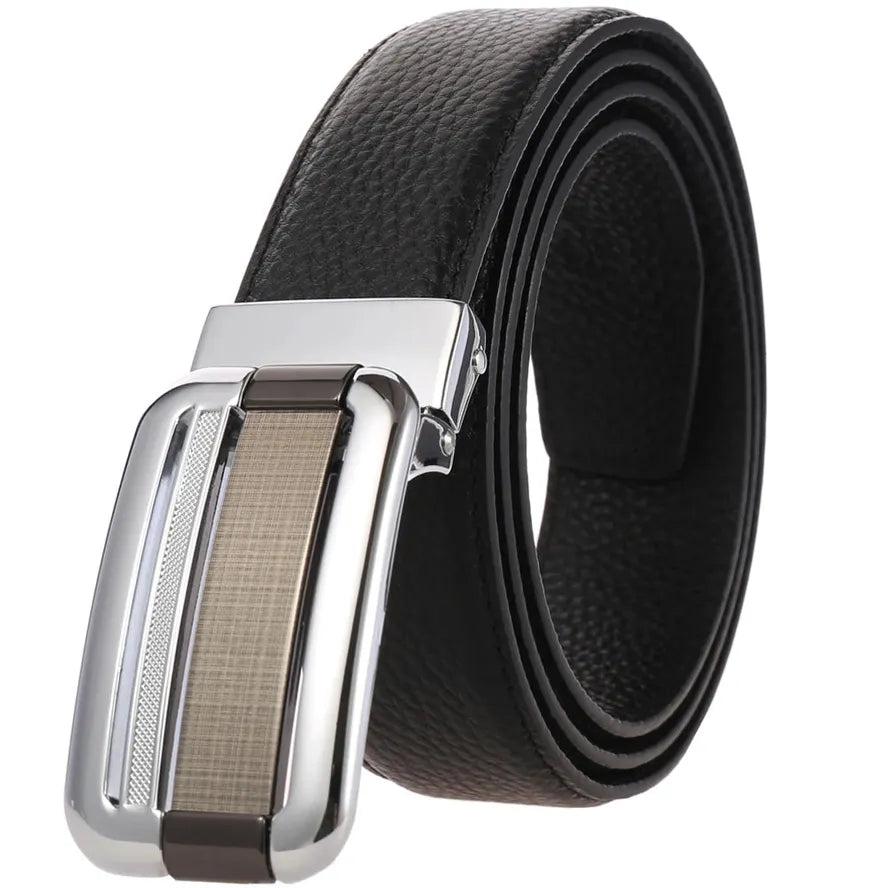 HKM-442451 Metal Pin Buckle Casual Belt - Adjustable Style for Versatile Outfits