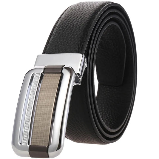 HKM-442451 Metal Pin Buckle Casual Belt - Adjustable Style for Versatile Outfits