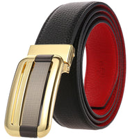 HKM-442451 Metal Pin Buckle Casual Belt - Adjustable Style for Versatile Outfits
