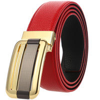HKM-442451 Metal Pin Buckle Casual Belt - Adjustable Style for Versatile Outfits