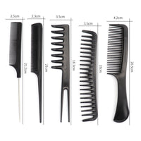 HKM-184787 10-Piece Hairdressing Comb Set for Professional Styling and Salon Use