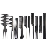 HKM-184787 10-Piece Hairdressing Comb Set for Professional Styling and Salon Use