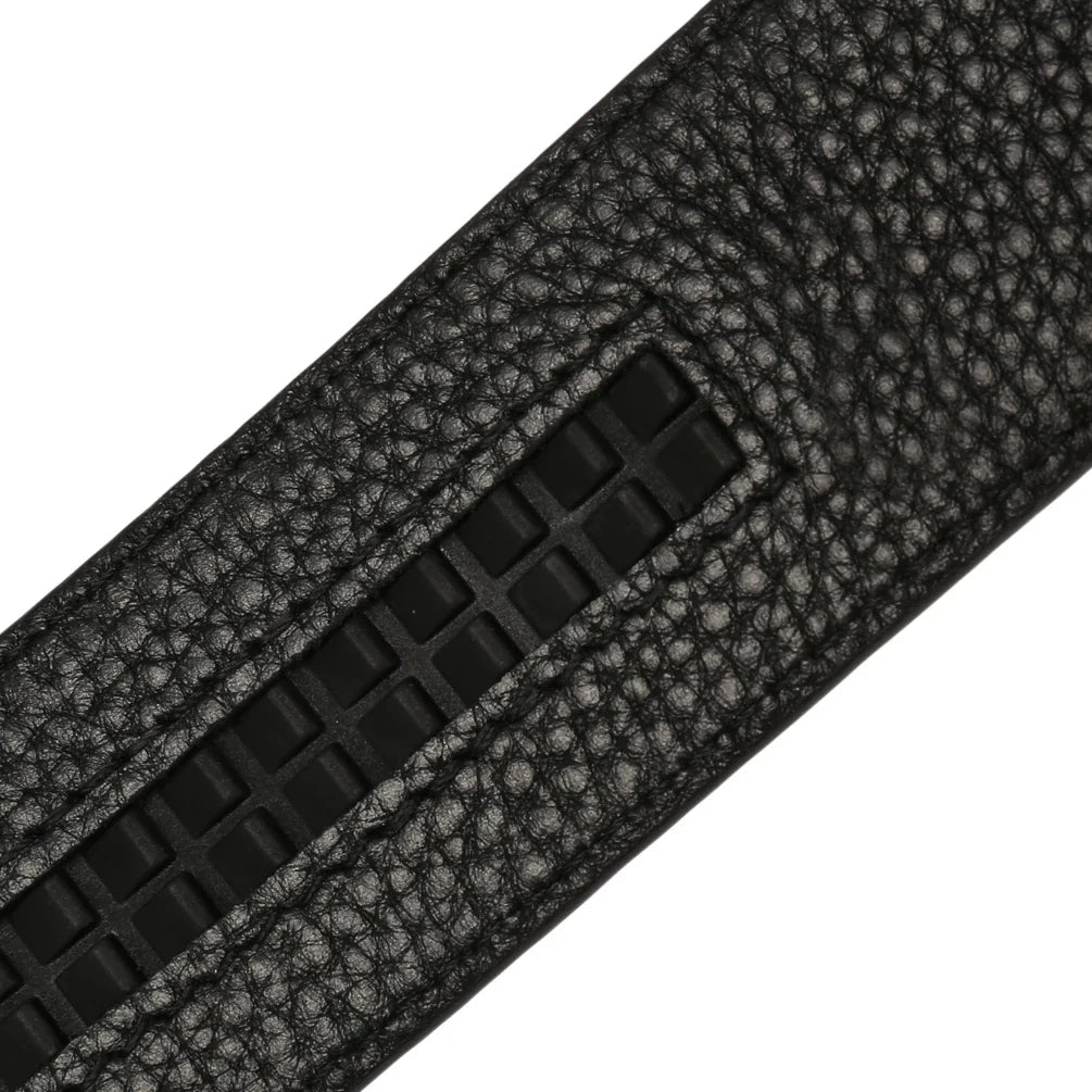 HKM-080851 Reversible Cowhide Leather Business Belt for Men