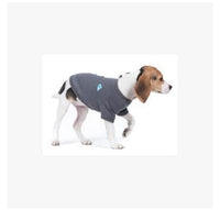HKM-024723 Gray Cotton Dog Vest for Small Pets - Deodorizing Two-Legged Clothing in Sizes XS to XXL