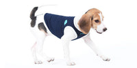 HKM-024723 Gray Cotton Dog Vest for Small Pets - Deodorizing Two-Legged Clothing in Sizes XS to XXL