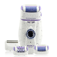 HKM-213267 Electric Lady Epilator KM-2668 for Underarm and Heel Hair Removal, Corded Use