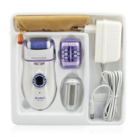HKM-213267 Electric Lady Epilator KM-2668 for Underarm and Heel Hair Removal, Corded Use