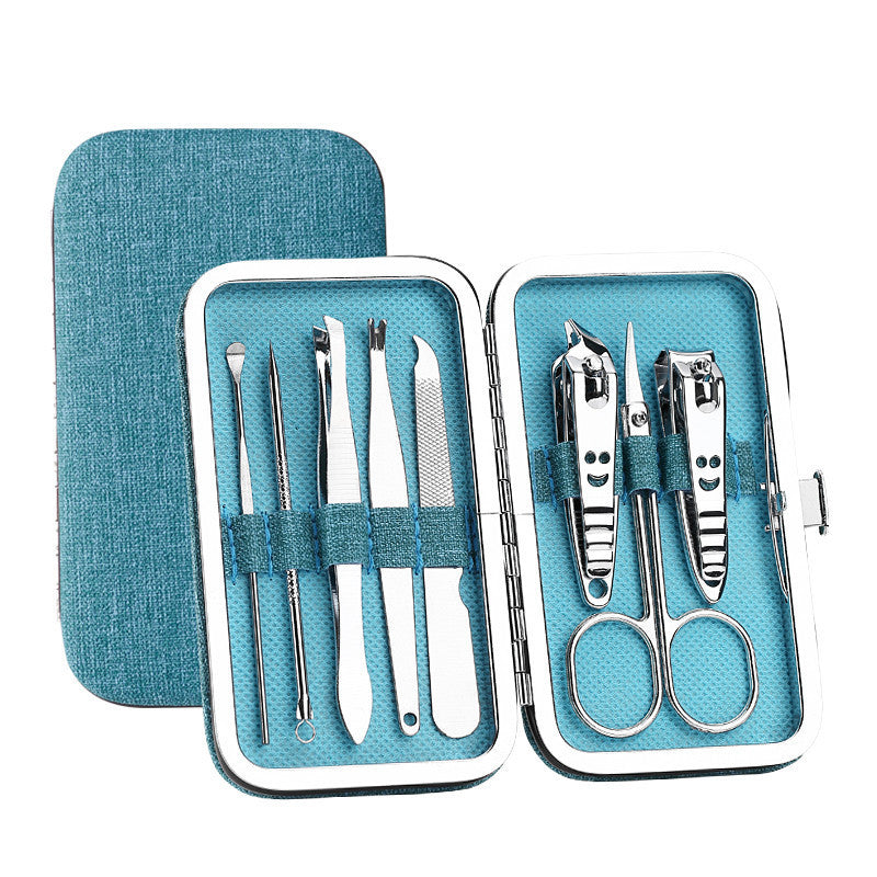 HKM-786707 8-Piece Manicure Set for Nail Care and Grooming