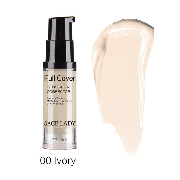 HKM-222483 Invisible Liquid Concealer for All Skin Types – Full Coverage for Dark Circles and Imperfections