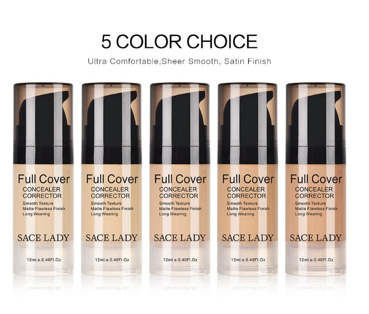 HKM-222483 Invisible Liquid Concealer for All Skin Types – Full Coverage for Dark Circles and Imperfections