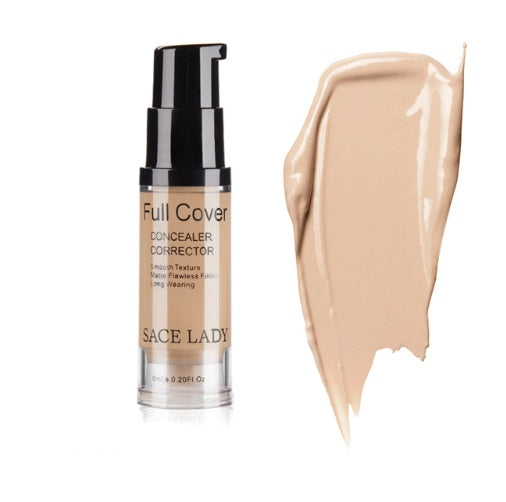 HKM-222483 Invisible Liquid Concealer for All Skin Types – Full Coverage for Dark Circles and Imperfections