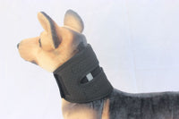 HKM-537299 Cervical Neck Support Brace for Dogs - Breathable Fabric with Reflective Strip, Multi-Size for Injury Recovery