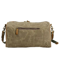 HKM-302035 Waterproof Waxed Canvas Crossbody Bag for Fitness and Travel - Eco-Friendly, Lightweight Design