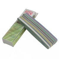 HKM-720019 6-Piece Nail File Set with Polishing Blocks and Strips for Manicure and Nail Art