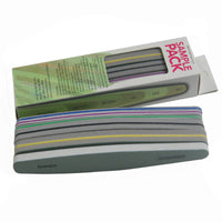HKM-720019 6-Piece Nail File Set with Polishing Blocks and Strips for Manicure and Nail Art