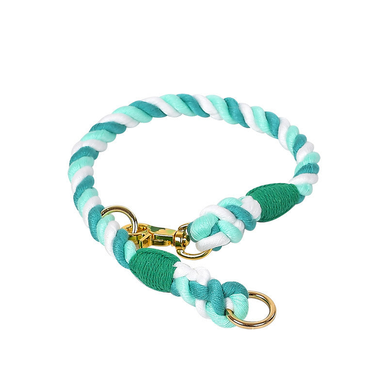 HKM-848019 Adjustable P-Type Collar for Small and Medium Dogs - Comfortable Fabric Design