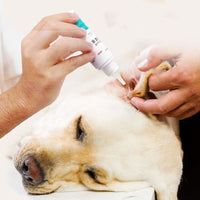 HKM-596435 Ear Cleaning Solution for Dogs - Eliminates Ear Wax and Odor