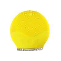 HKM-124371 Mini Electric Waterproof Silicone Facial Cleansing Brush with Sonic Vibration for Deep Pore Cleaning