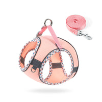 HKM-928531 No-Pull Dog Harness with Leash ¨C Breathable Mesh Step-In Vest for Dogs and Cats, Reflective Design, Quick-Release Buckle, Adjustable Sizes