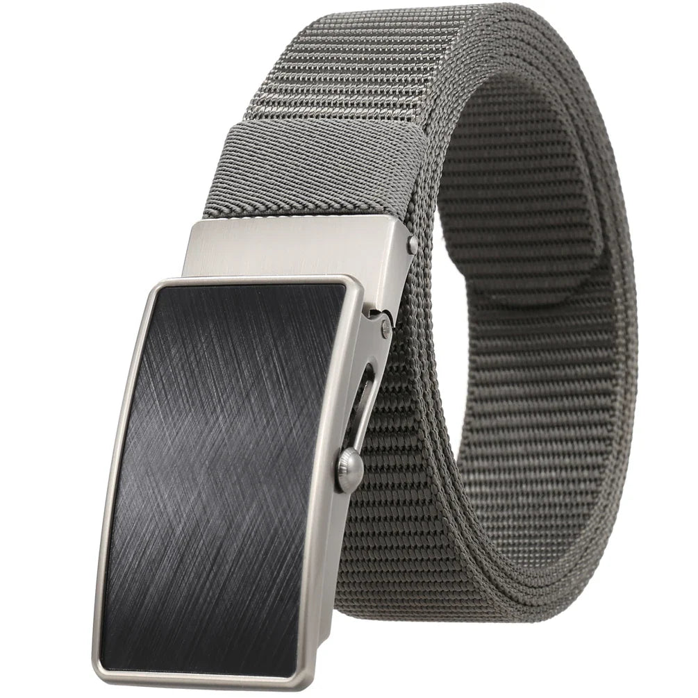 HKM-962131 Nylon Belt with Roller Buckle, Model LY36-23552-1, Durable and Adjustable Design for Everyday Wear