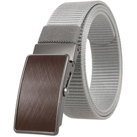 HKM-962131 Nylon Belt with Roller Buckle, Model LY36-23552-1, Durable and Adjustable Design for Everyday Wear