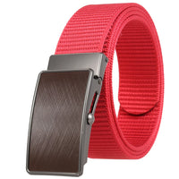 HKM-962131 Nylon Belt with Roller Buckle, Model LY36-23552-1, Durable and Adjustable Design for Everyday Wear