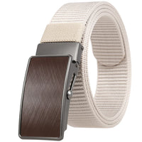 HKM-962131 Nylon Belt with Roller Buckle, Model LY36-23552-1, Durable and Adjustable Design for Everyday Wear