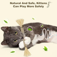 HKM-924563 Natural Silvervine Cat Chew Sticks - 3 Pack for Dental Care and Healthy Play